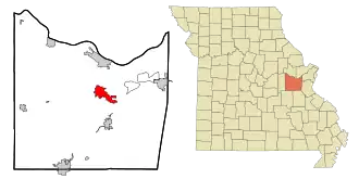 Localisation de Union