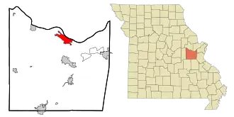 Localisation de Washington