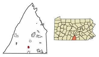 Localisation de Greencastle
