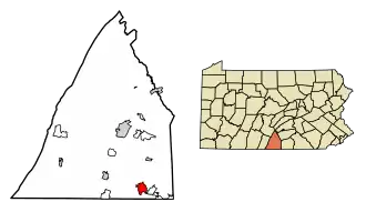 Localisation de Waynesboro