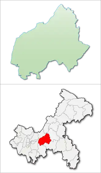 Localisation de Fúlíng Qū