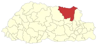 Carte de la circonscription.