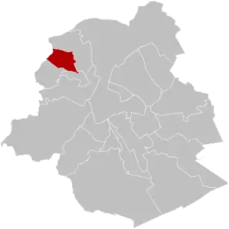 Localisation de Ganshoren