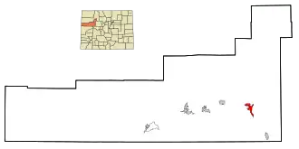 Localisation de Glenwood Spring