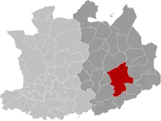 Localisation de Geel