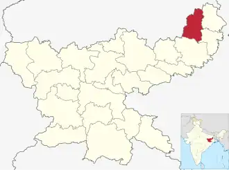 Localisation de District de Godda