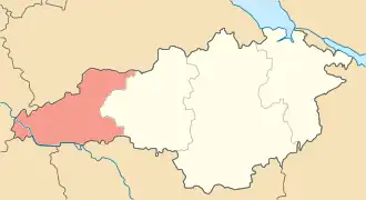 Localisation de Raïon de Holovanivsk
