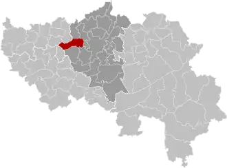 Localisation de Grâce-Hollogne