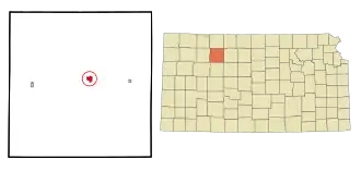 Localisation de Hill City