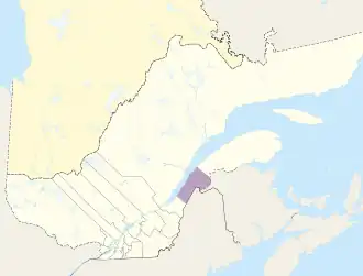 Carte de la circonscription