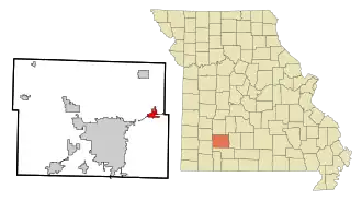 Localisation de Strafford