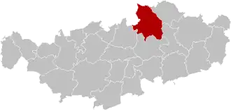 Localisation de Grez-Doiceau