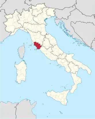 Localisation de Province de Grosseto
