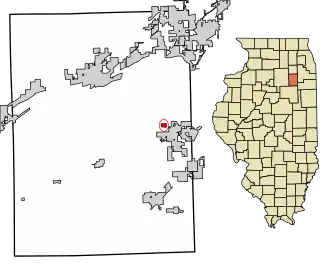 Localisation de Carbon Hill