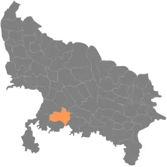 Localisation de District de Hamirpur हमीरपुर जिला
