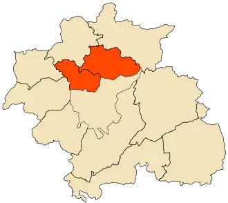 Localisation de Hamma Bouziane