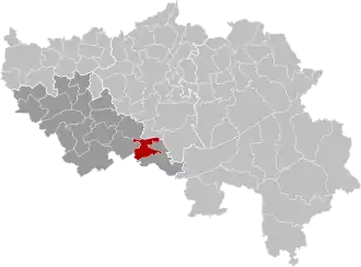 Localisation de Hamoir