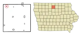 Localisation de Woden