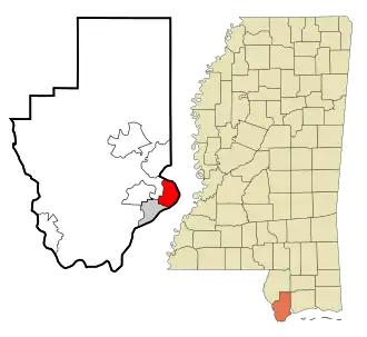 Localisation de Bay St. Louis