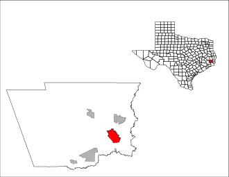 Localisation de Lumberton