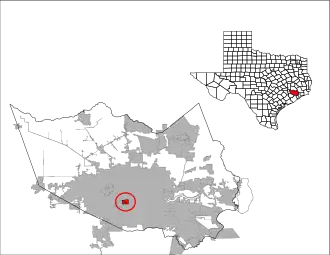 Localisation de West University Place