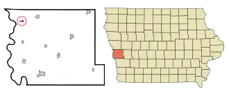 Localisation de Little Sioux