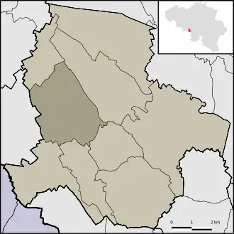 Localisation de Haulchin