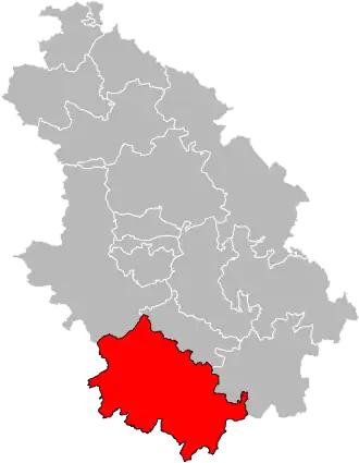 Canton de Villegusien-le-Lac