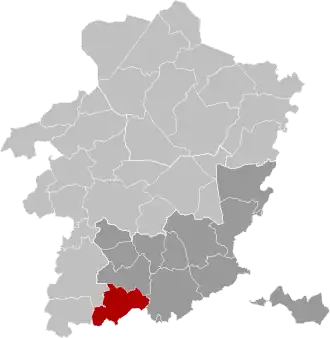 Localisation de Heers