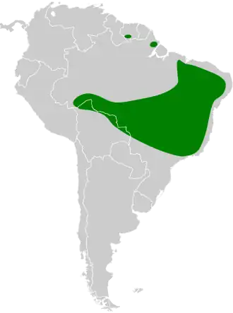 Description de l'image Heliactin bilophus map.svg.