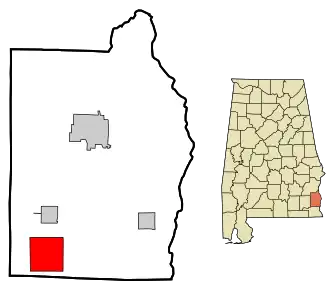 Localisation de Headland