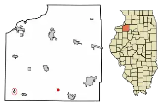 Localisation de Bishop Hill