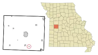 Localisation de Brownington