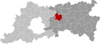 Localisation de Herent