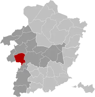 Localisation de Herck-la-Ville