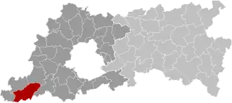 Localisation de Hérinnes