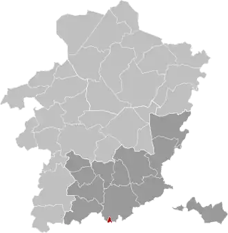 Localisation de Herstappe