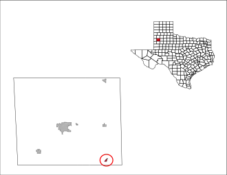 Localisation de Ropesville