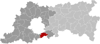 Localisation de Hoeilaart