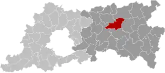 Localisation de Holsbeek