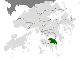 Localisation dans Hong-Kong : East District