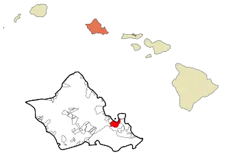 Localisation de Kaneohe