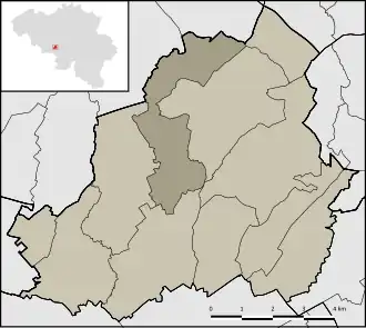 Localisation de Houdeng-Aimeries