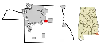 Localisation de Avon