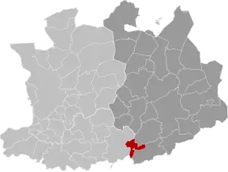 Localisation de Hulshout