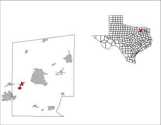 Localisation de Caddo Mills