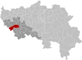 Localisation de Huy