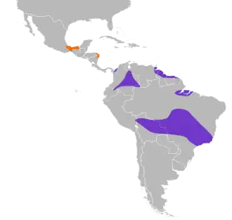 Description de l'image Hydropsalis maculicaudus map.svg.