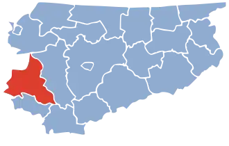 Localisation de Powiat d'Iława