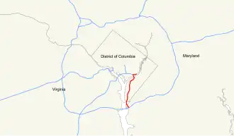 Image illustrative de l’article Interstate 295 (District de Columbia)